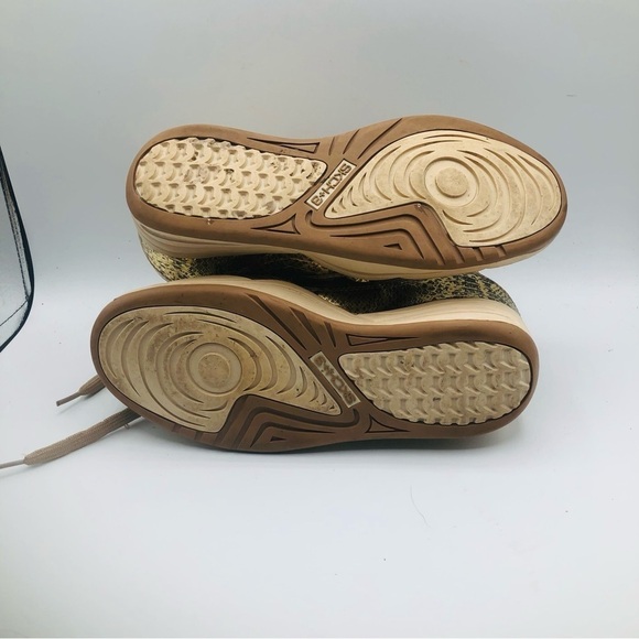 Skechers SKCH+3 Superblast tan and gold Suede‎ Hidden Wedge Shoes Women’s Size 9 - Picture 9 of 9